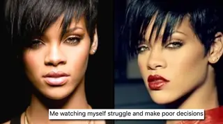 Rihanna 'Take a Bow' video.