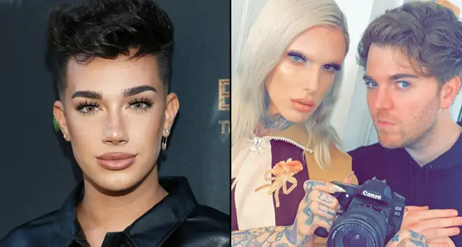 James Charles attends Joey Graceffa&squot;s YouTube Original Series "Escape The Night", Shane Dawson and Jeffree Star.
