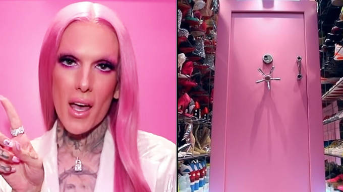 Jeffree Star is moving house just six months after building his bulletproof  pink vault - PopBuzz