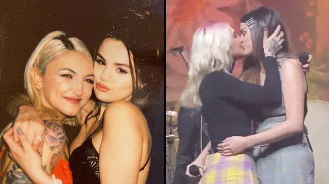 Selena Gomez and Julia Michaels just kissed and got matching tattoos