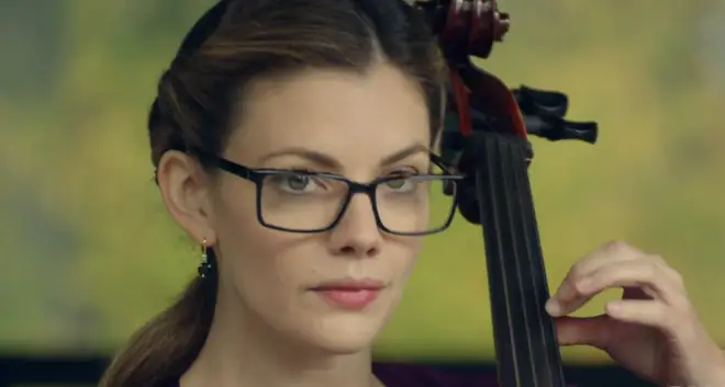 Miss Grundy was killed by the Black Hood with her cello bow
