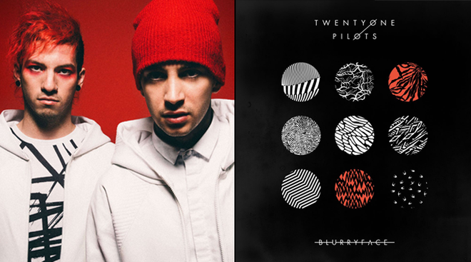 Twenty One Pilots' Blurryface is the biggest rock album of the decade