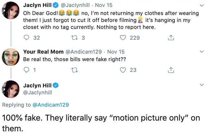 Jaclyn Hill Tweets.