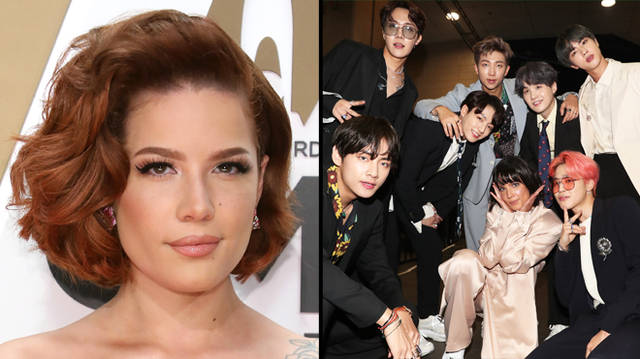 Halsey calls out Grammys for not giving BTS any nominations