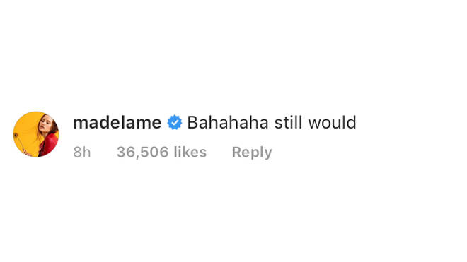 Madelaine Petsch Comment