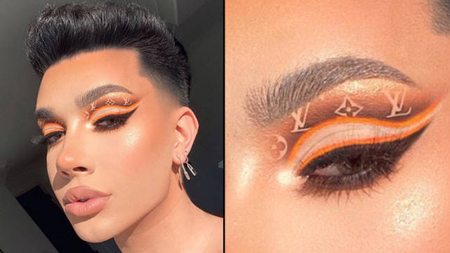 James Charles responds after criticism over photoshopped Louis Vuitton eyeshadow - PopBuzz
